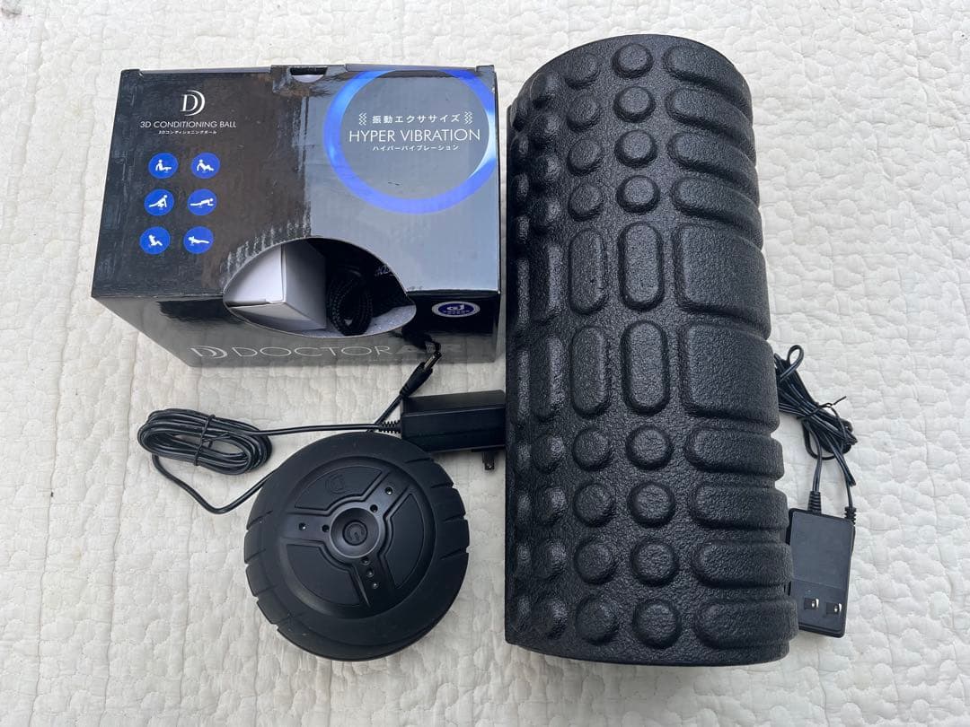 ドクターエアーストレッチロールS3DCONDITIONING BALLマッサージ