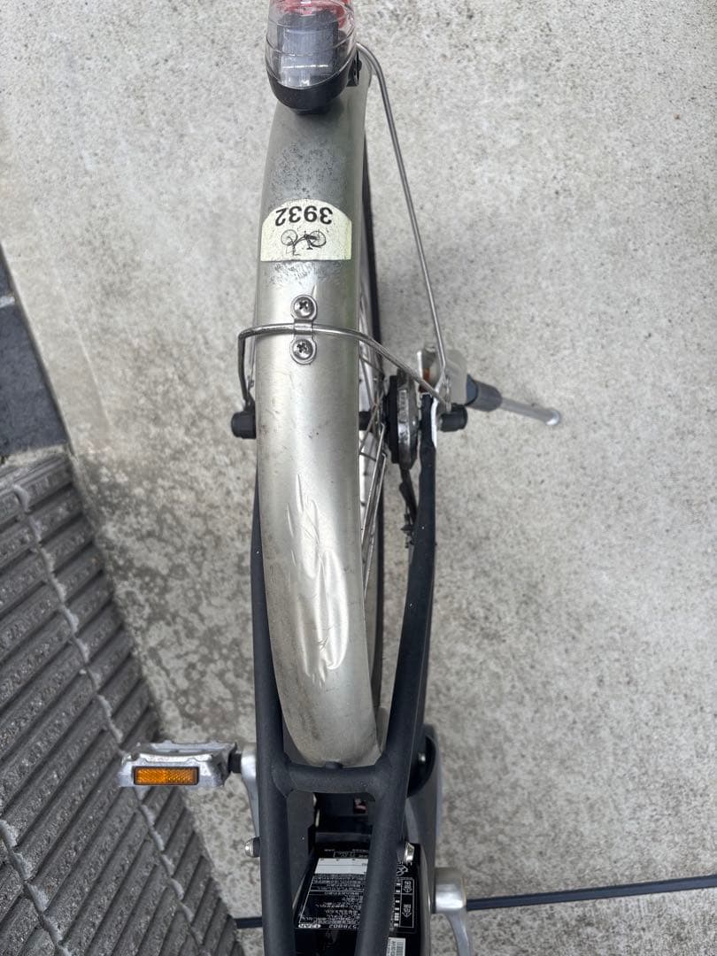 Panasonic 電動アシスト自転車 シティタイプ 前カゴ付き(送料込み)