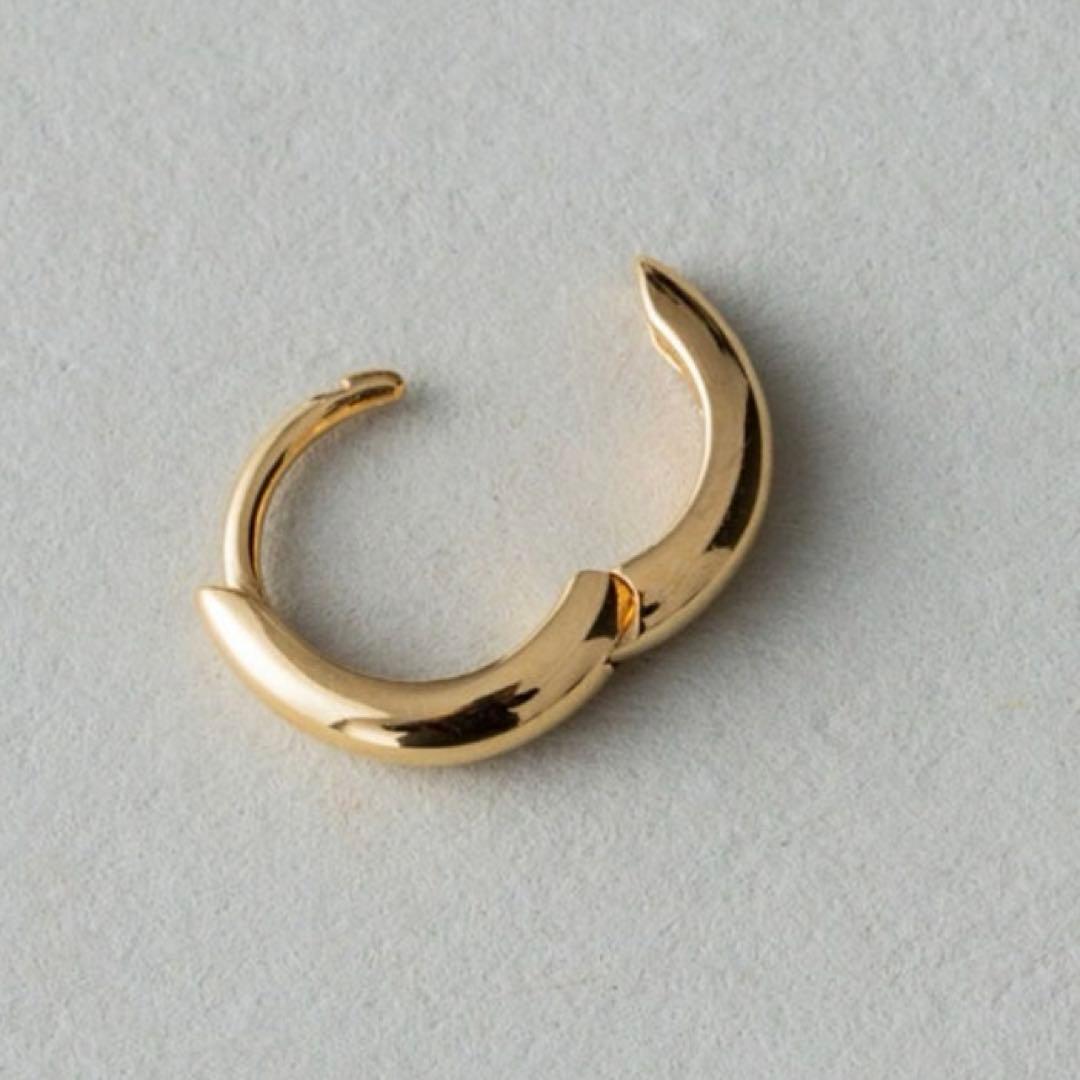 ete K18YG フープ ピアス