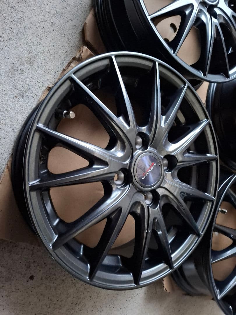 送料込み特価！weds ヴェルバスポルトII　14インチ　ホイール４本