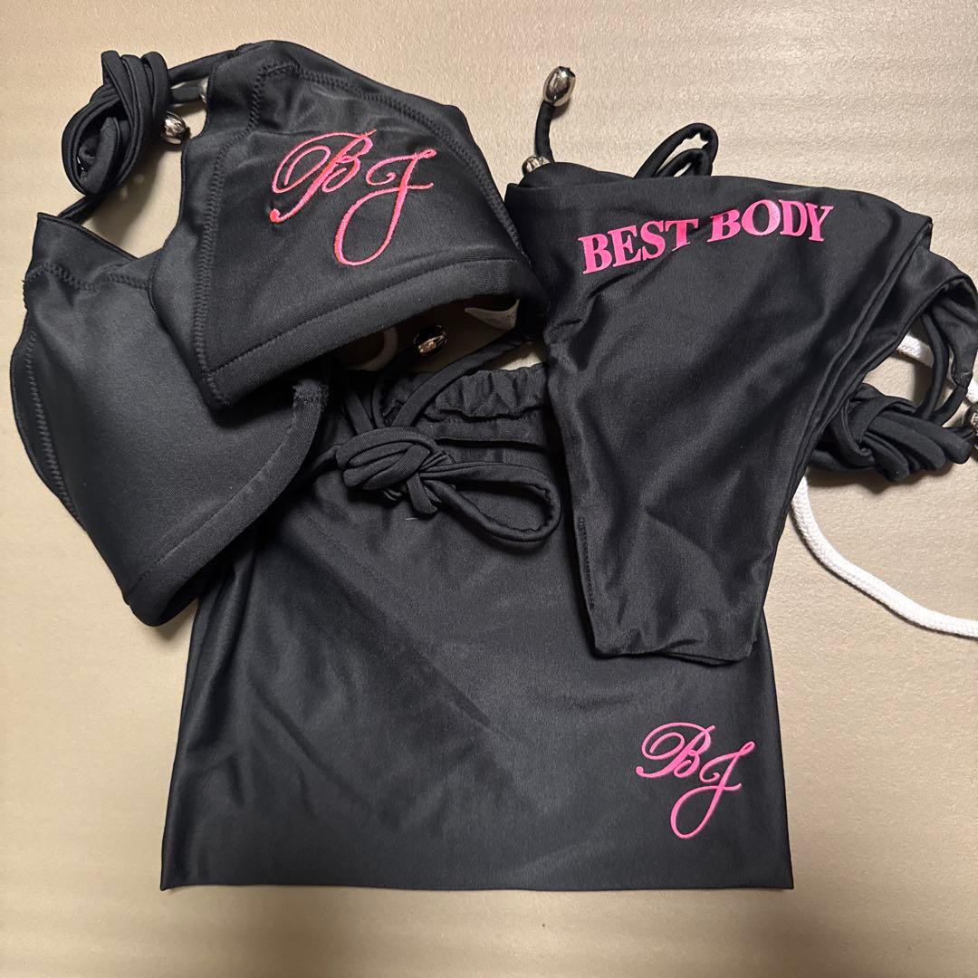BEST BODY セパレート水着 黒 新品　黒予選パンツ　セット