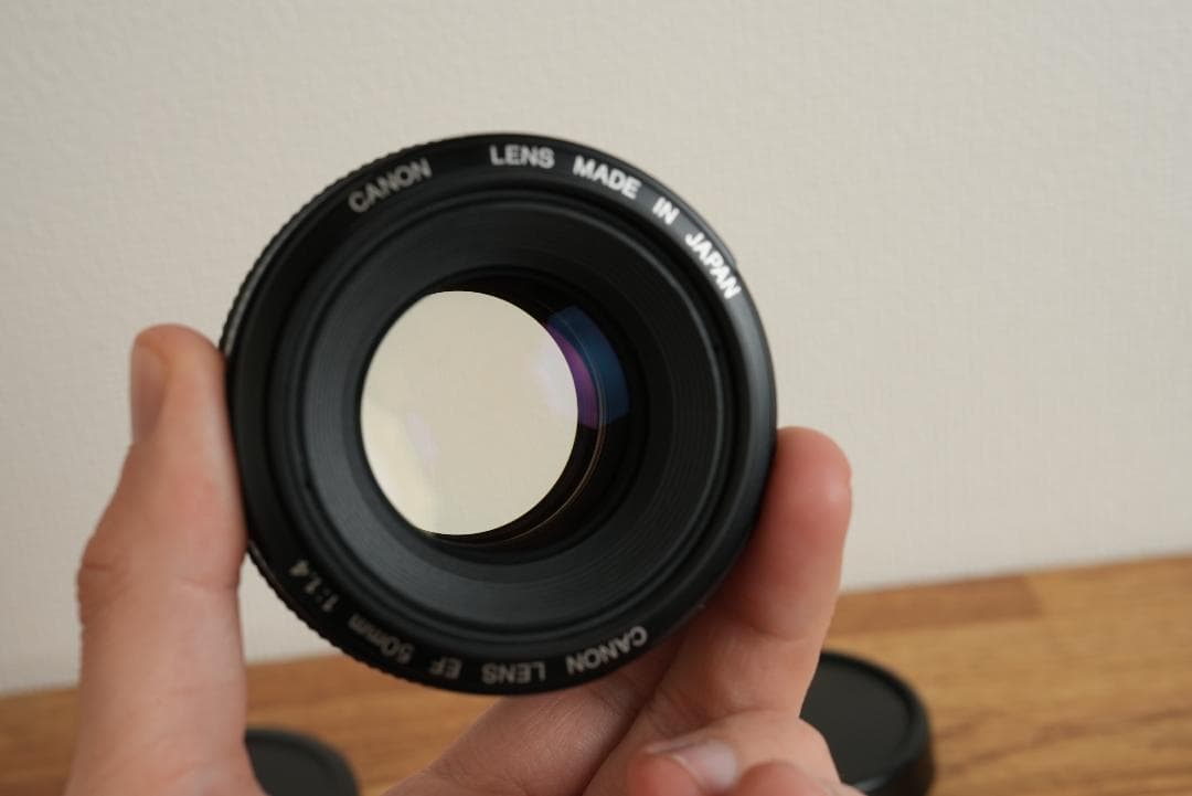 Canon EF 50mm f1.4 USM 美品 後キャップ非純正【美品】