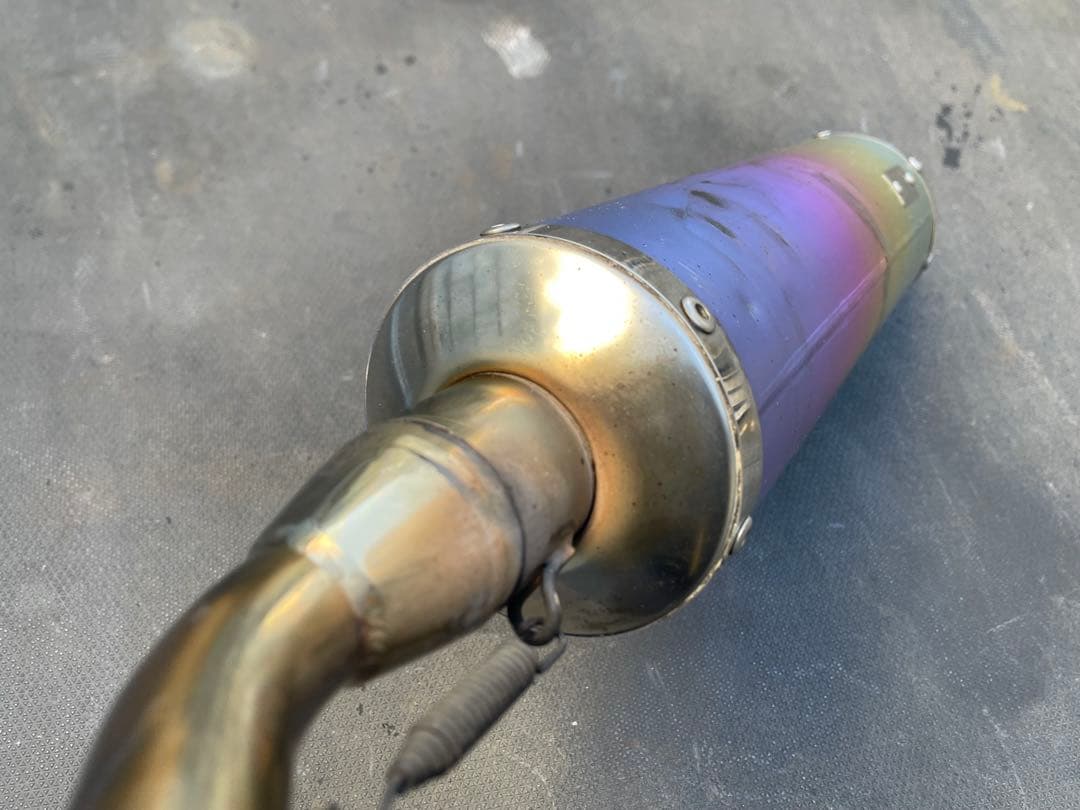 モリワキ　ゼロ　リード125 JF45 フルエキゾースト マフラー　中古品