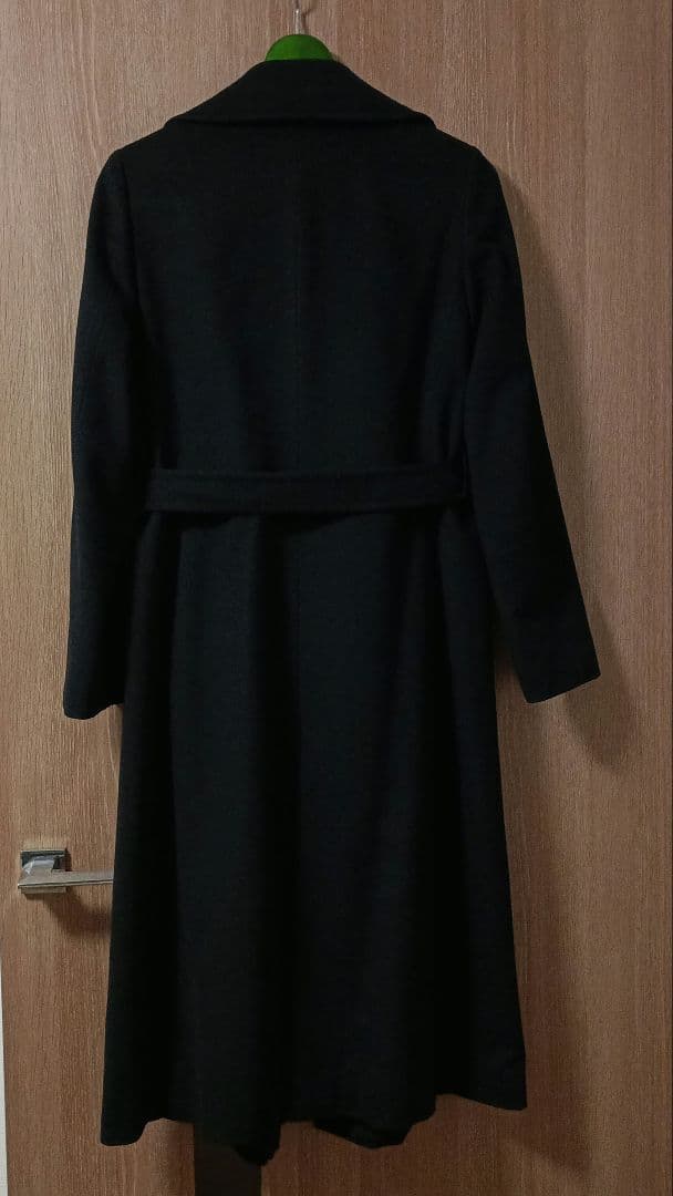 TOMORROWLAND ブラック ロングコート