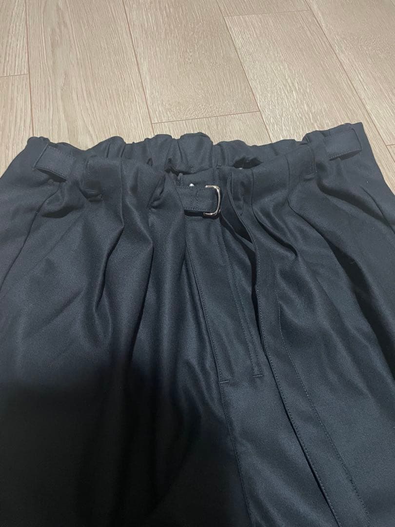 ANCELLM BACKSATIN BELTLESS SLACKS(サイズ:1)