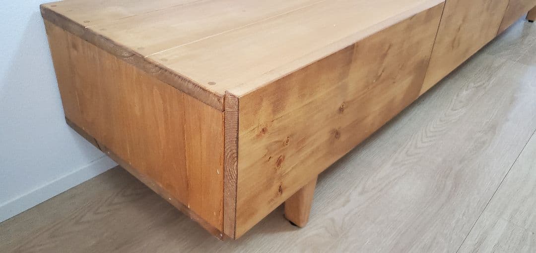 無垢材　テレビボード　幅200cm
