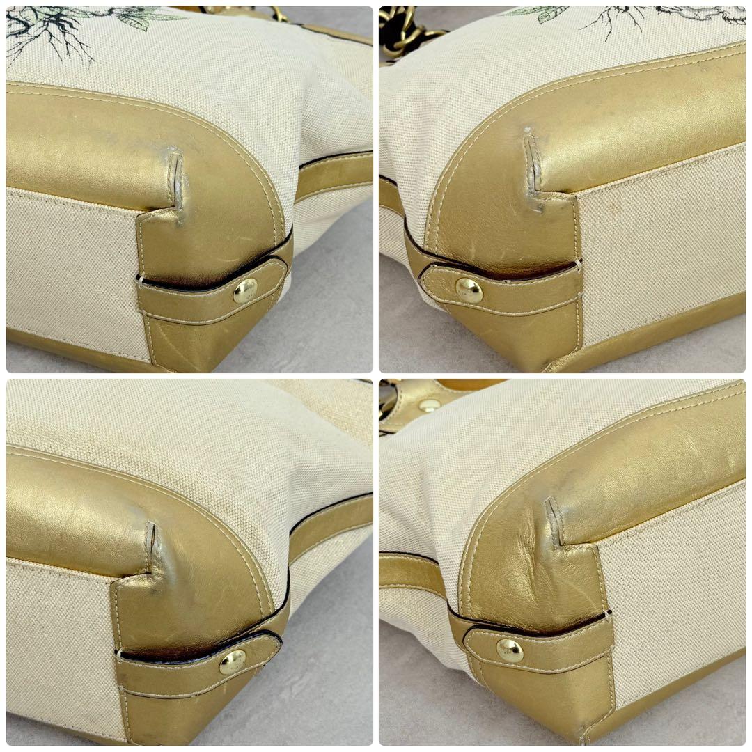 COACH トートバッグ タトゥーグラフィック バラモチーフ 肩掛け可能 レア