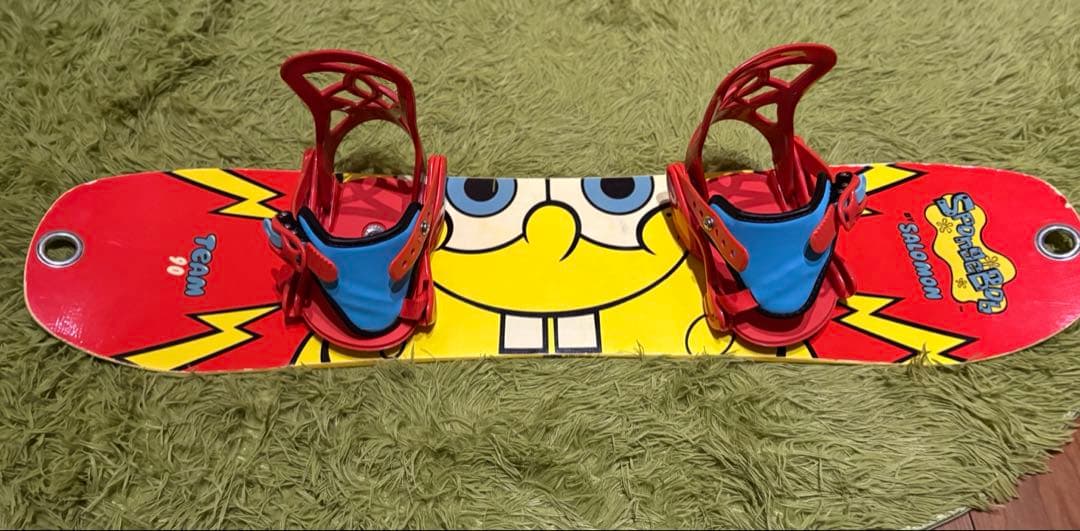 サロモン キッズ スノーボード 90cm ビンディング付