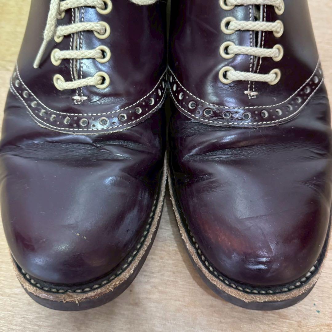 GLADHAND × REGAL SADDLE SHOES BROWN 27cm