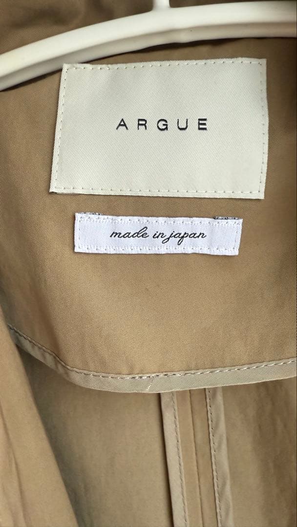 【ARGUE】オーバートレンチコート