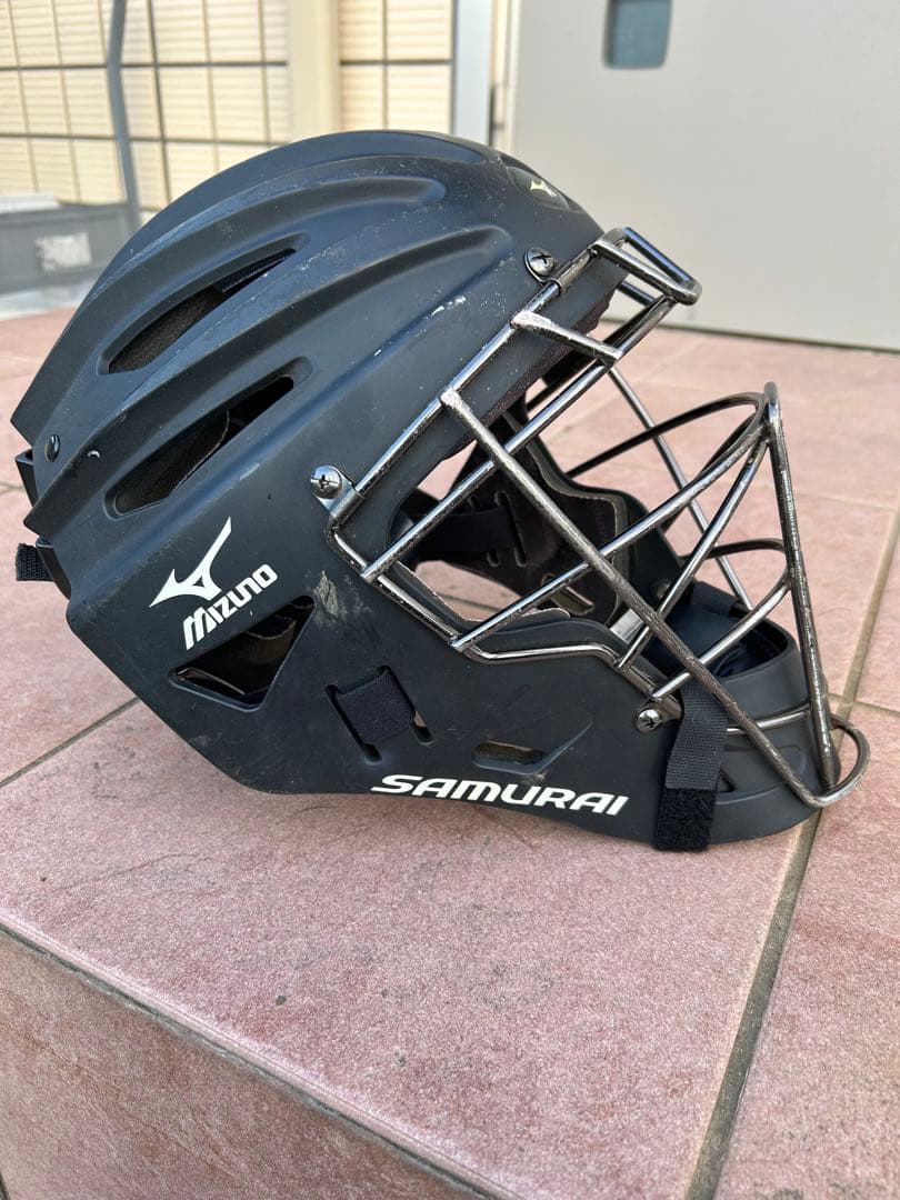 Mizuno Samurai キャッチャーマスク ブラック