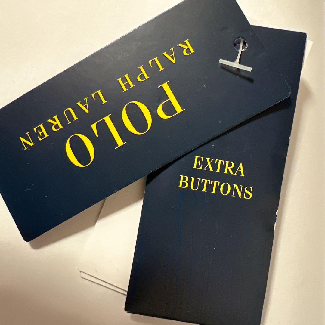 美品ポロラルフローレン　カシミヤ混ウールピーコート　ネイビー