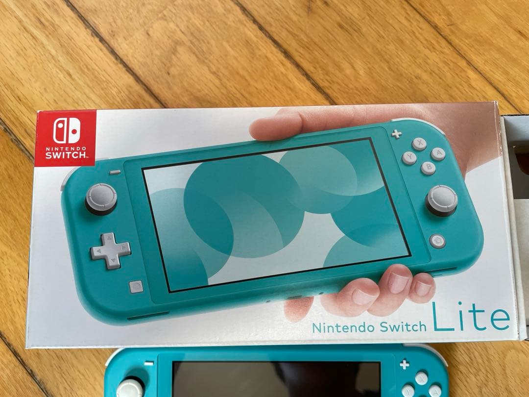 【美品】ニンテンドースイッチライト ターコイズブルー