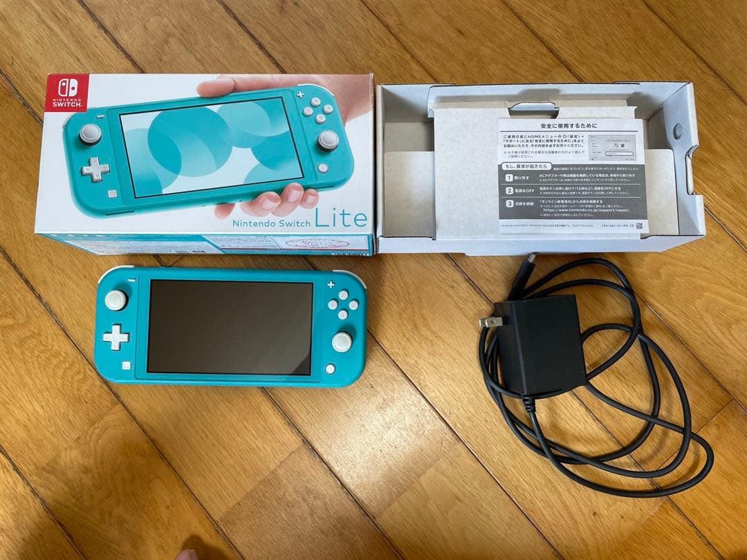 【美品】ニンテンドースイッチライト ターコイズブルー