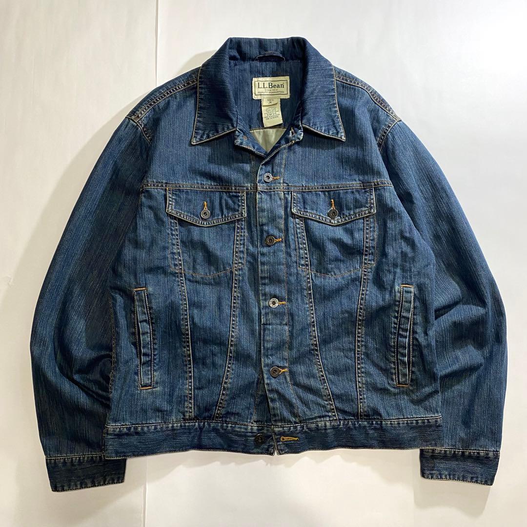 L.L.Bean ビーン デニム トラッカー ジャケット コーデュロイ 4th