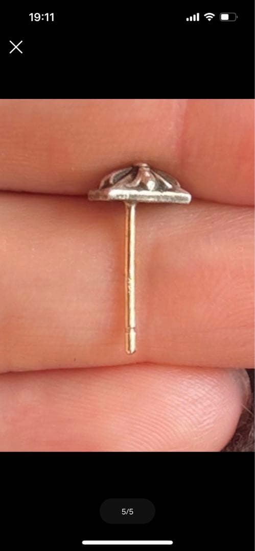 【bluebird 】CHROME HEARTSピアス