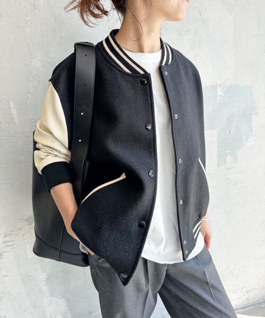 【値下げ中】Spick&spanスタジャン　スピックスパン　36 新品同様 タグ