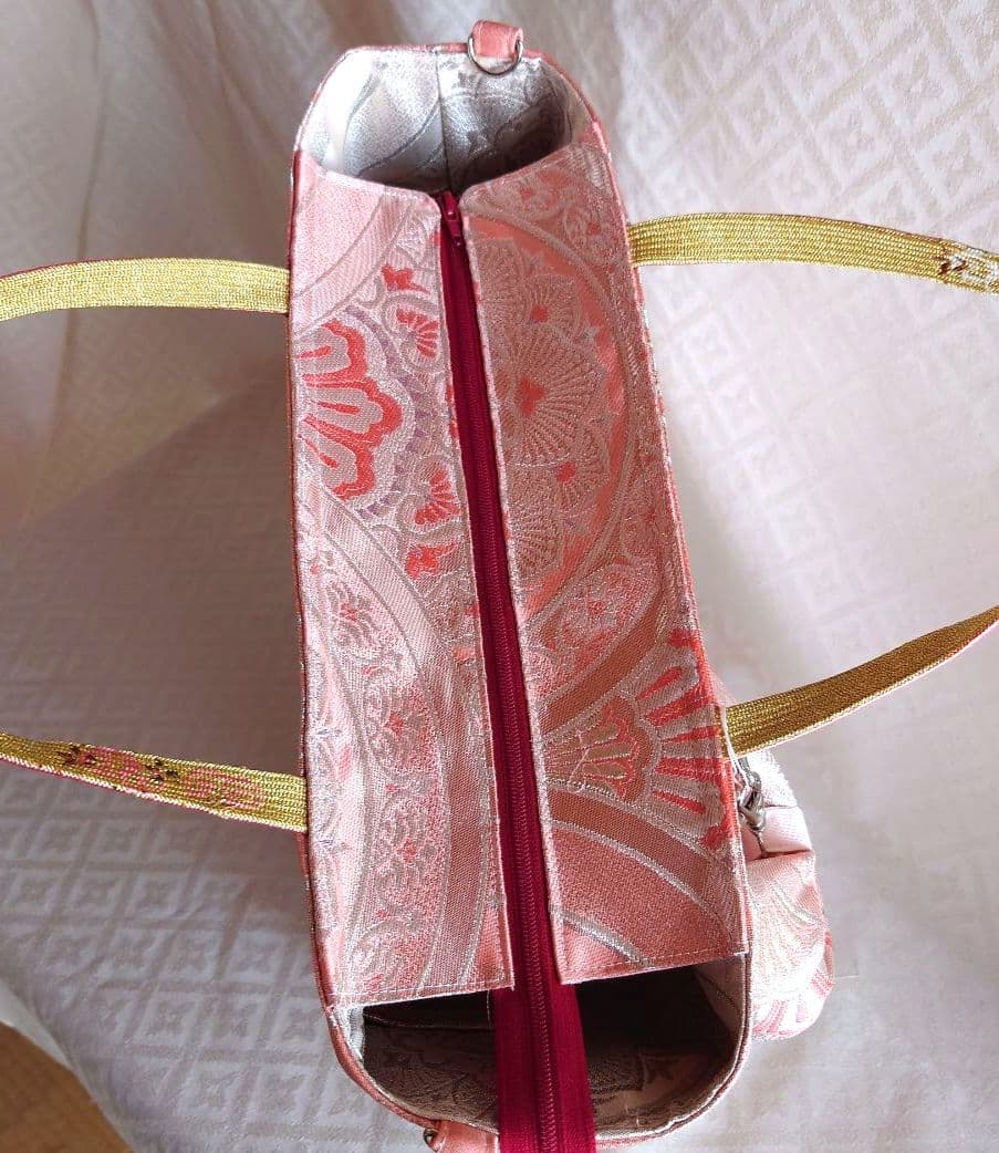 専用 正絹 中古袋帯 リメイクＡ４ 蓋付き２点おまとめ