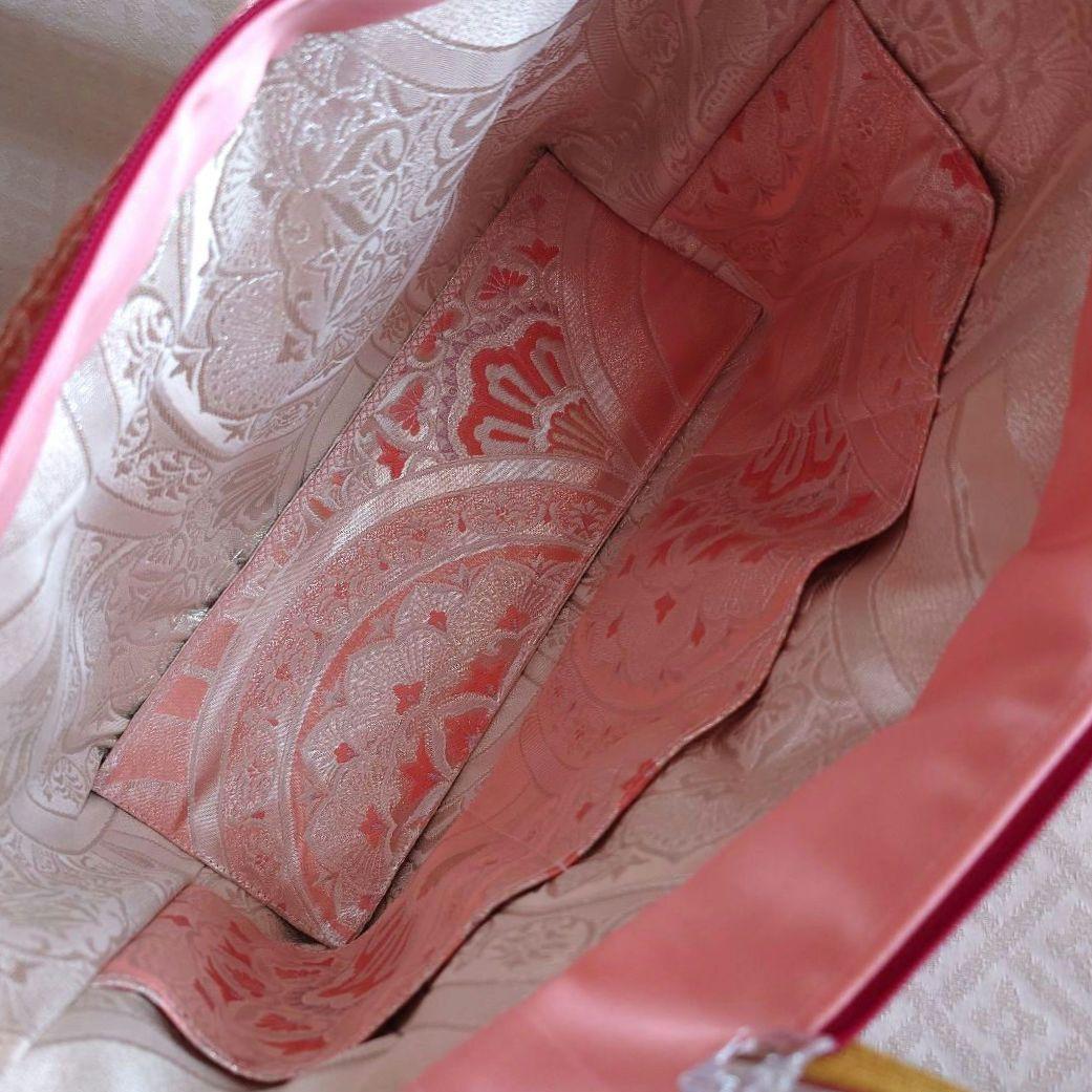 専用 正絹 中古袋帯 リメイクＡ４ 蓋付き２点おまとめ