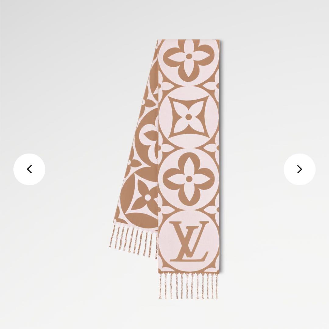 ⭐︎正規品⭐︎ 新品未使用⭐︎マフラー・LV メダリオン　ルイヴィトン