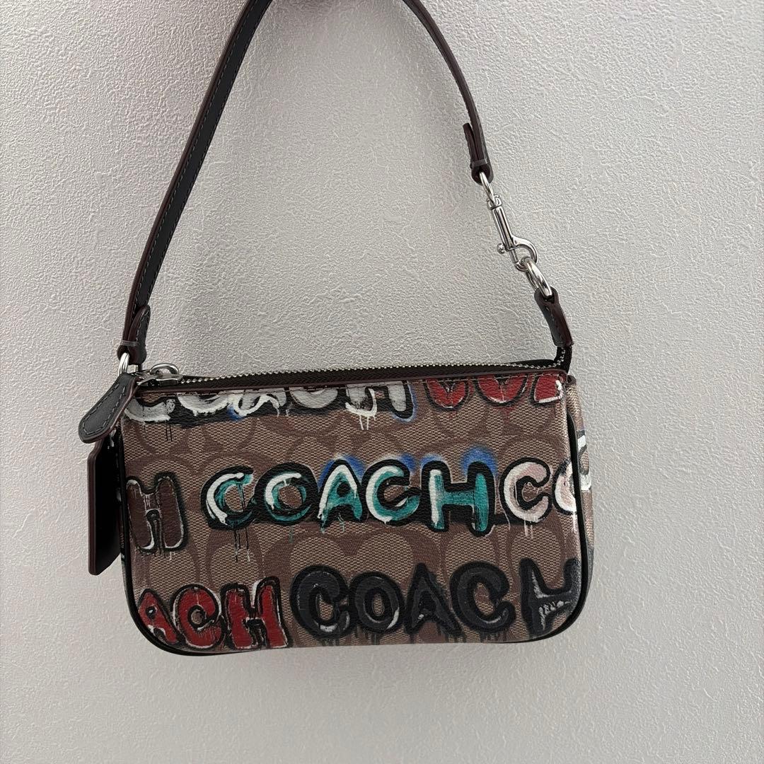 COACH X MINT + SERFショルダー バッグシグネチャー キャンバス