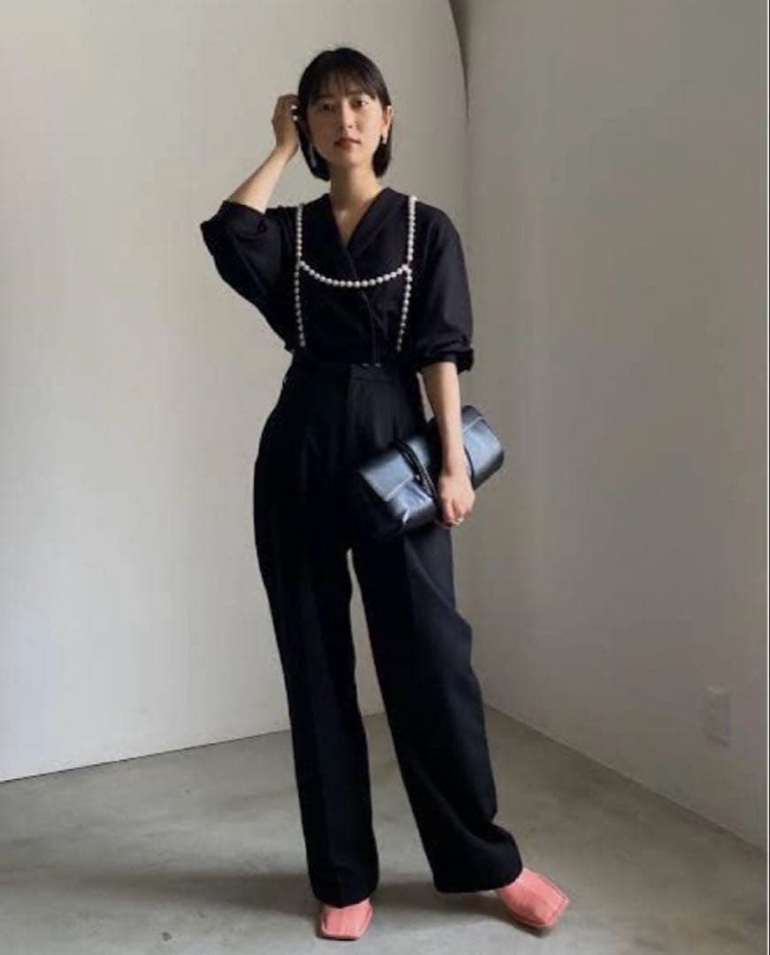 サロペット・オーバーオール・オールインワン DROP PEARL SUSPENDER PANTS