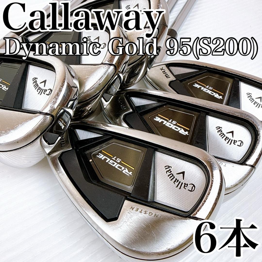 キャロウェイ　ローグST MAX　アイアンセット　6本／スチール（S）
