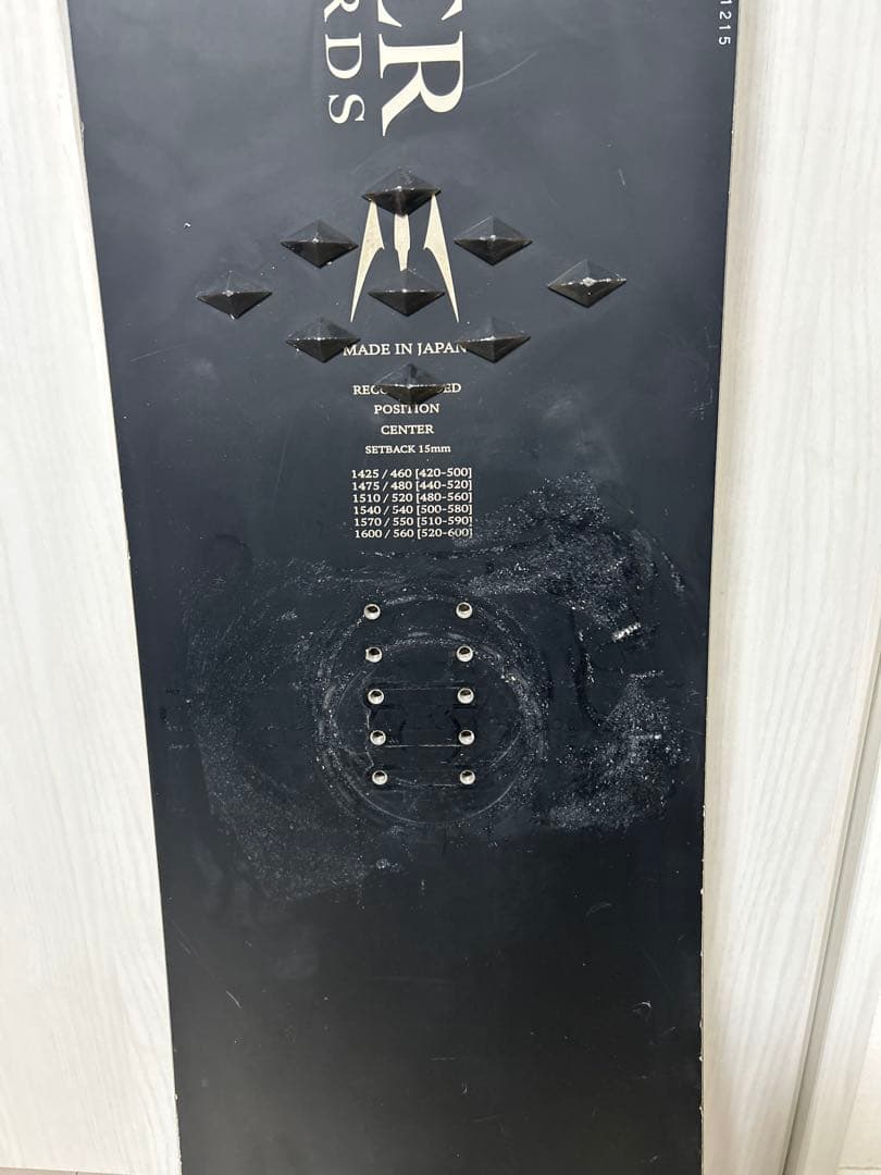 MOSS REVOLVER スノーボード ブラック