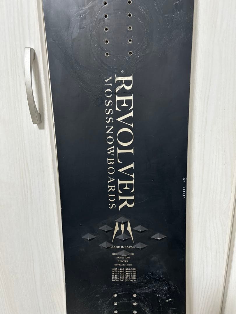 MOSS REVOLVER スノーボード ブラック