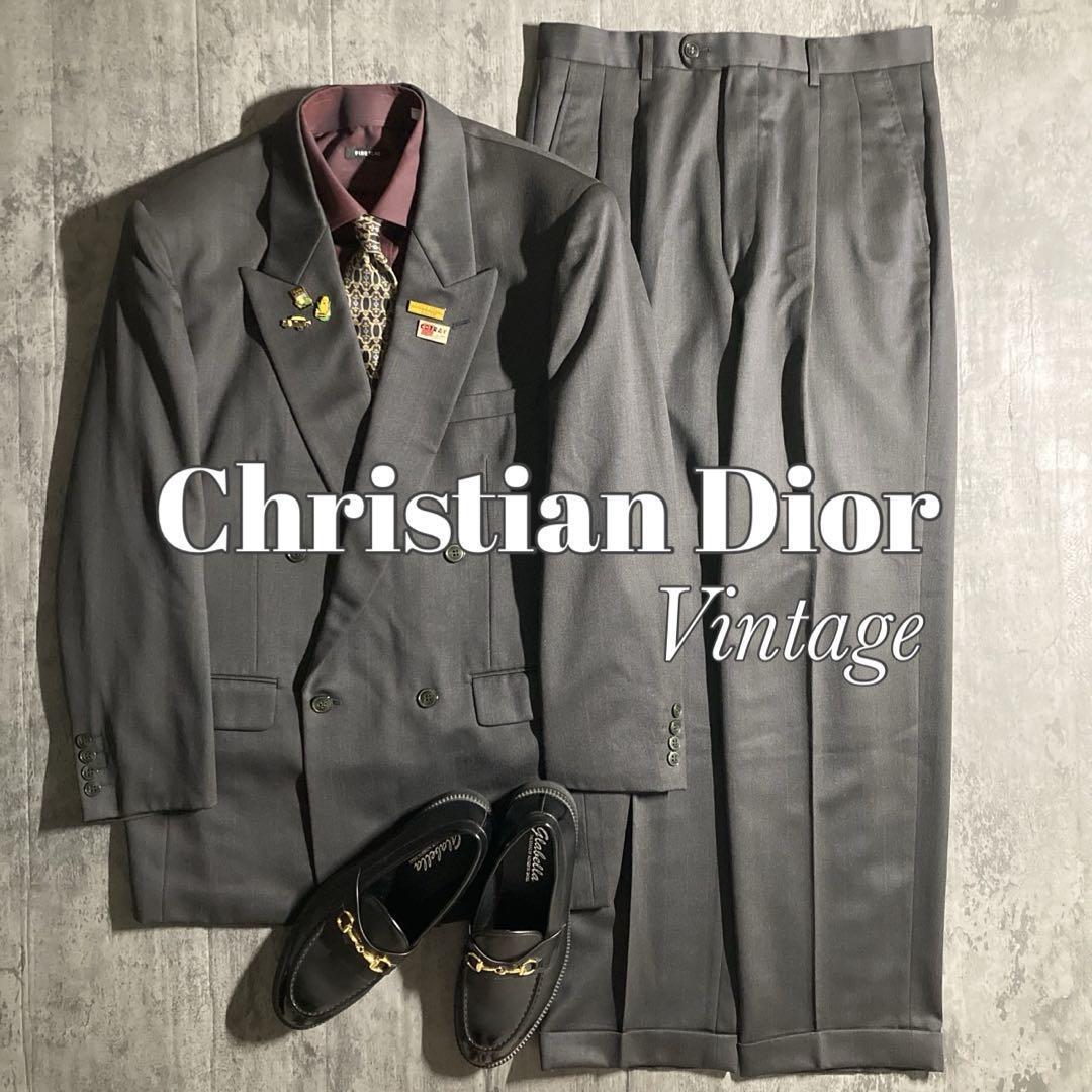 【希少】Vintage Christian Dior ダブルブレストスーツセット