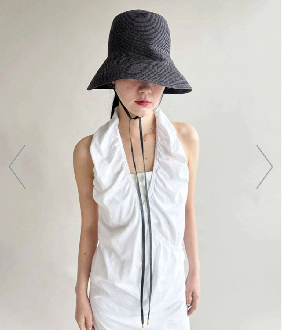 ENTWURFEIN エントワフェイン　バケットハット　黒