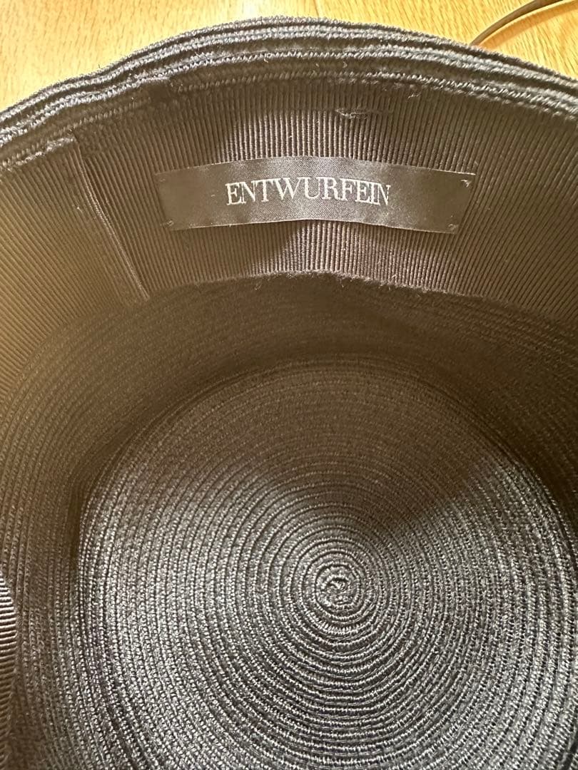 ENTWURFEIN エントワフェイン　バケットハット　黒