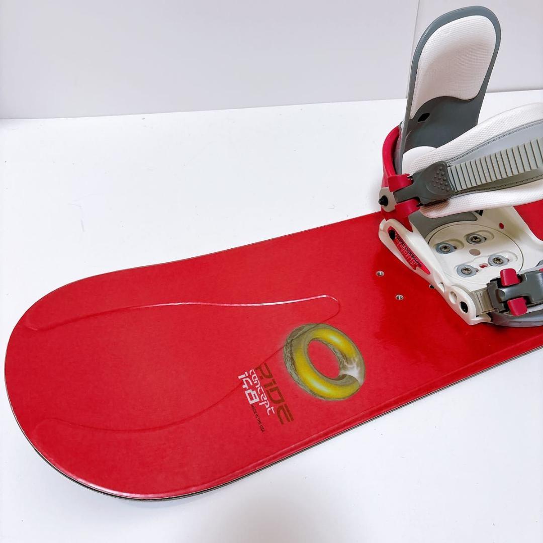 【初心者おすすめ 】 RIDE VISSERE スノーボードセット 148cm