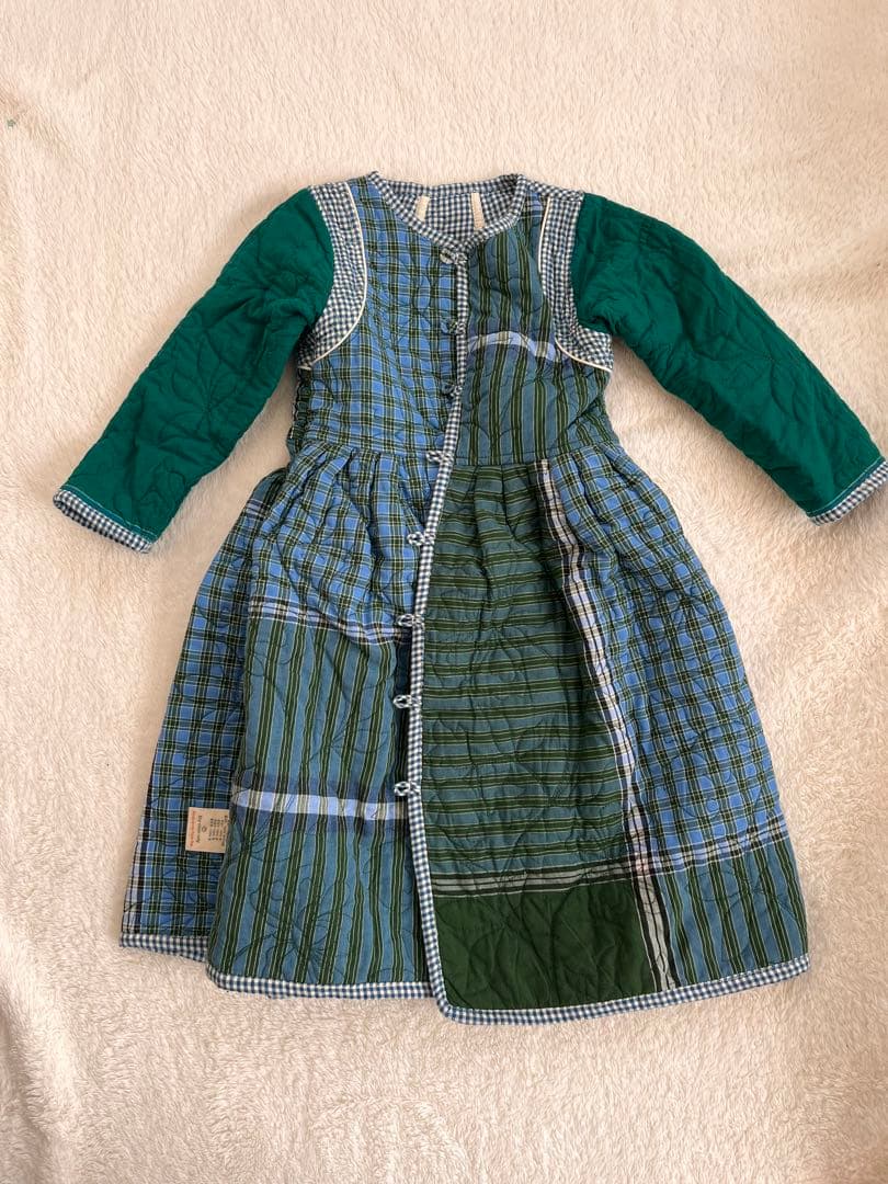 ワンピース Bonjour diary QUILTED COAT DRESS Vichy