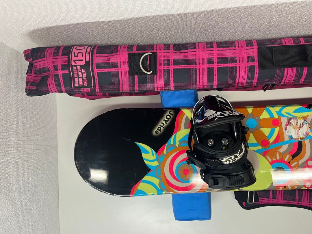 レディース JOYRIDE スノーボード板 ビンディング スノーボードケース