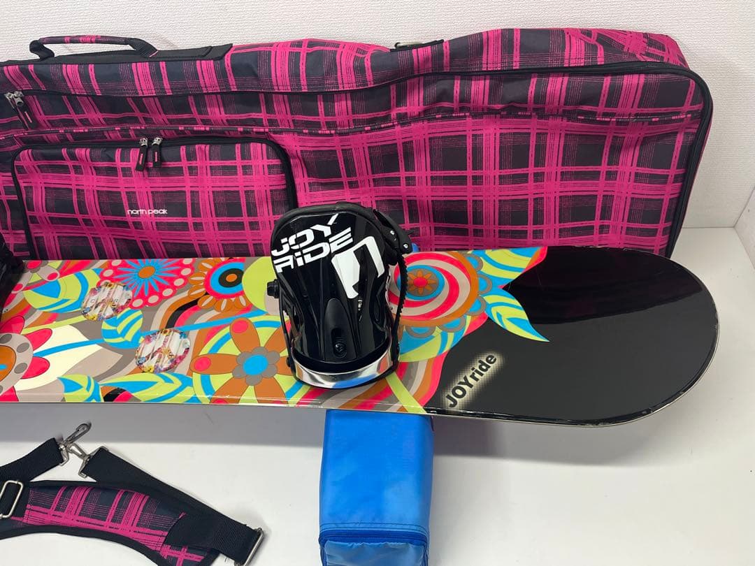 レディース JOYRIDE スノーボード板 ビンディング スノーボードケース