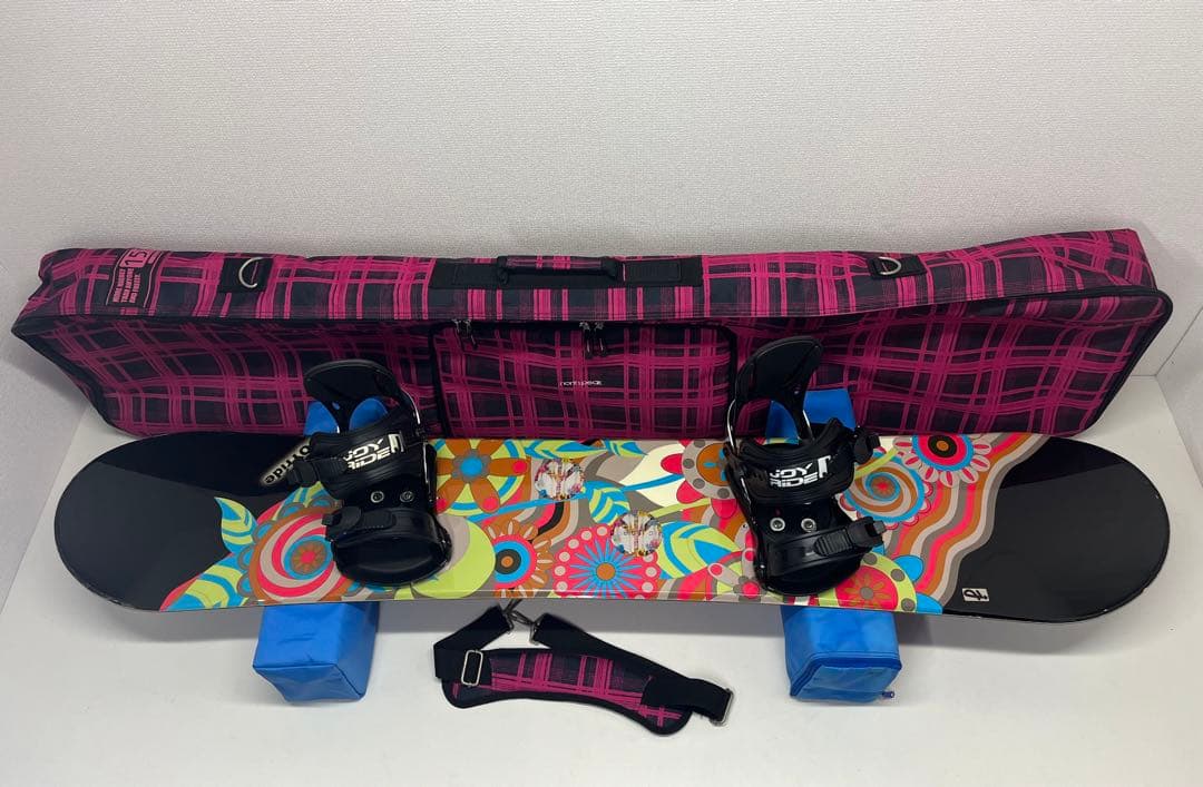 レディース JOYRIDE スノーボード板 ビンディング スノーボードケース