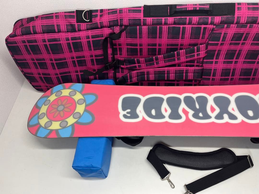 レディース JOYRIDE スノーボード板 ビンディング スノーボードケース