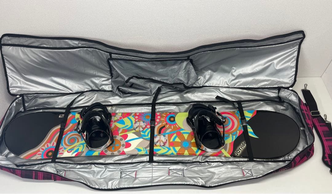 レディース JOYRIDE スノーボード板 ビンディング スノーボードケース