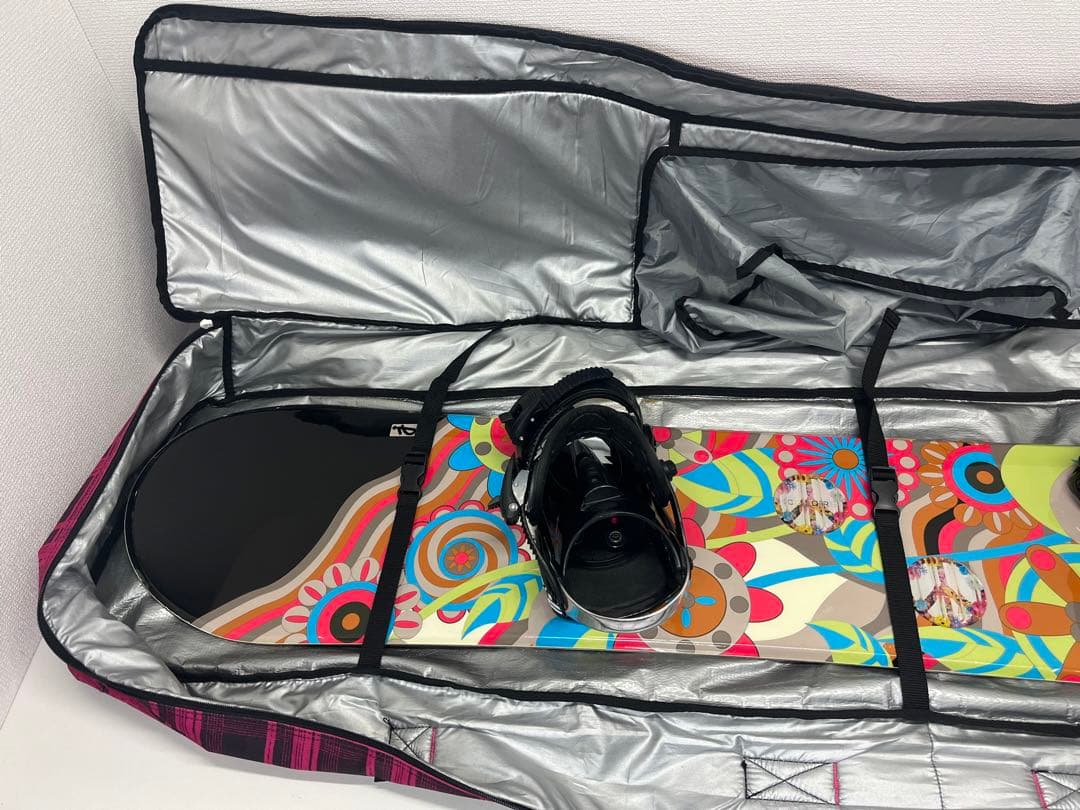 レディース JOYRIDE スノーボード板 ビンディング スノーボードケース