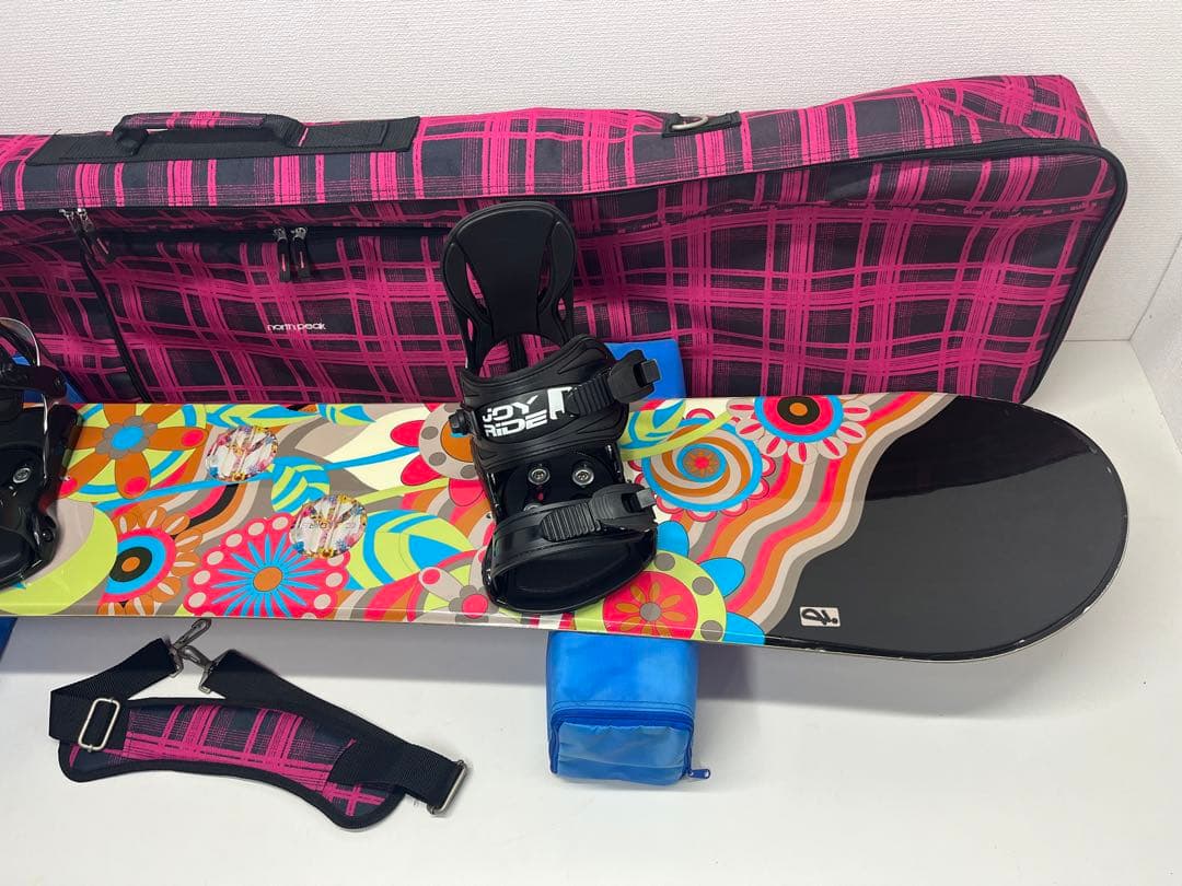 レディース JOYRIDE スノーボード板 ビンディング スノーボードケース