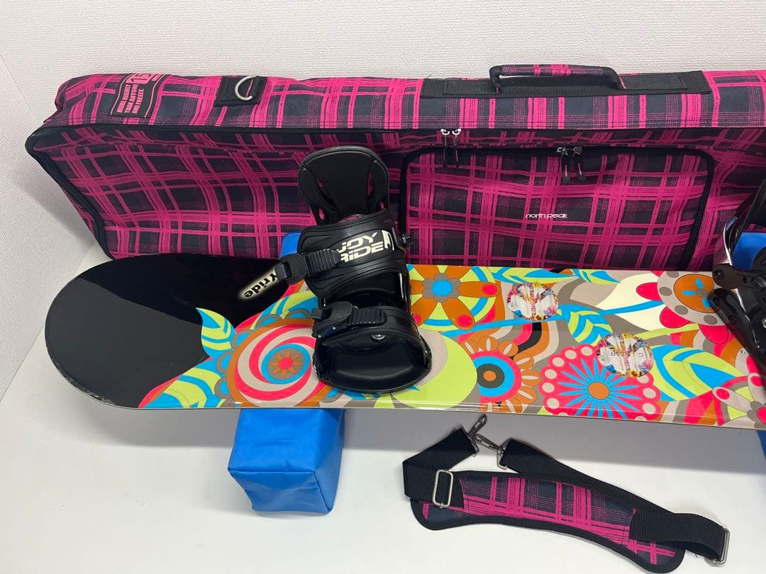 レディース JOYRIDE スノーボード板 ビンディング スノーボードケース
