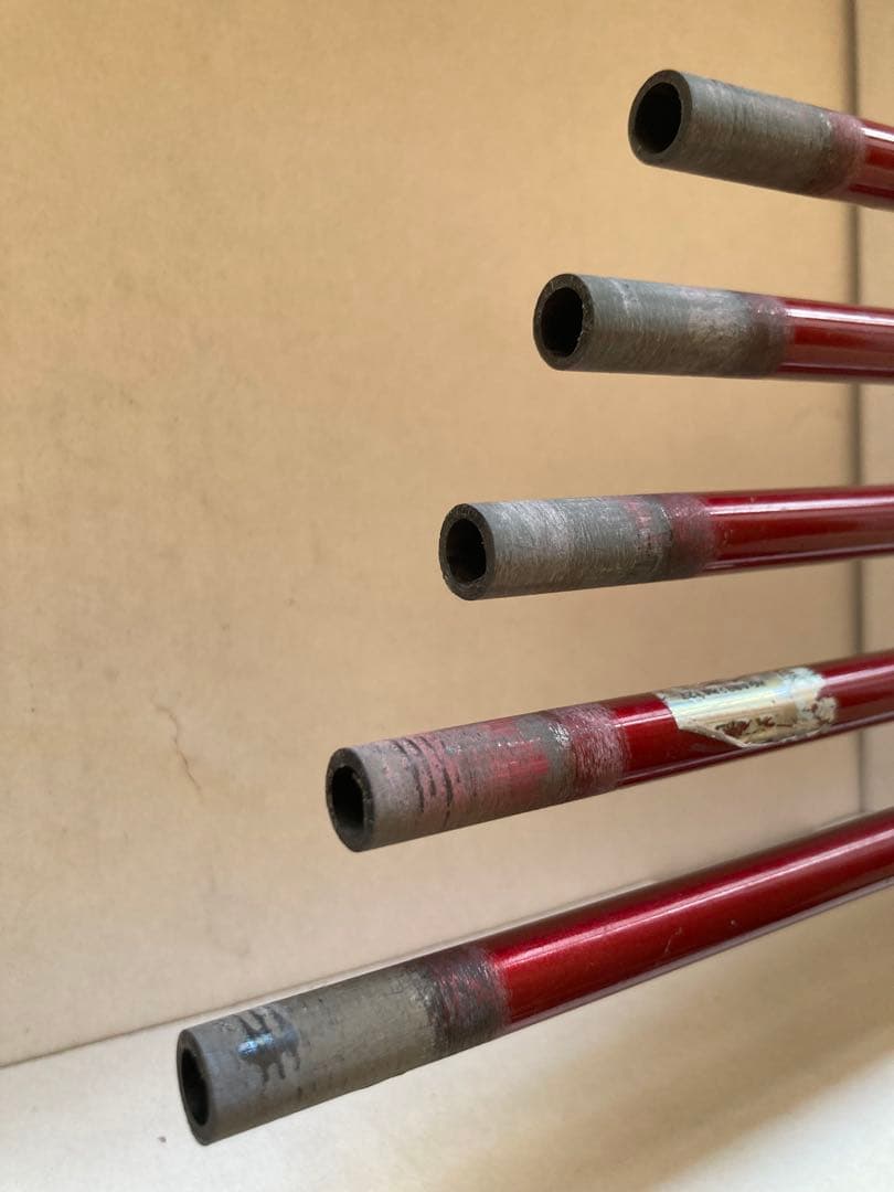 ゼクシオ11アイアンSRシャフトのみボルドー5本美品