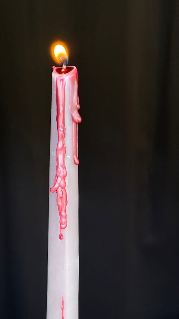 19世紀　アンティーク燭台　三足天使