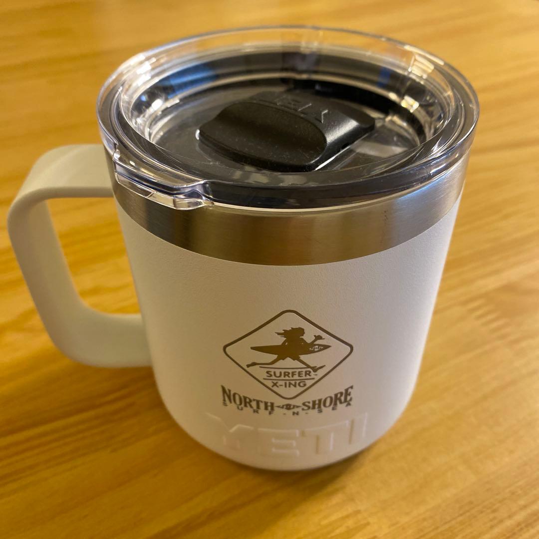 【超レア】YETI（イエティ） サーフアンドシー ステンレスマグカップ　白