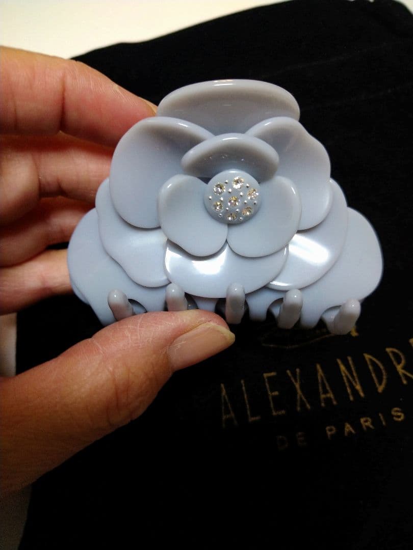 アレクサンドルドゥパリカメリアクリップ　グレー