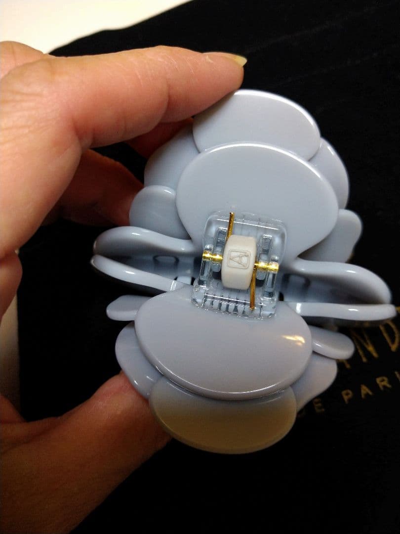 アレクサンドルドゥパリカメリアクリップ　グレー