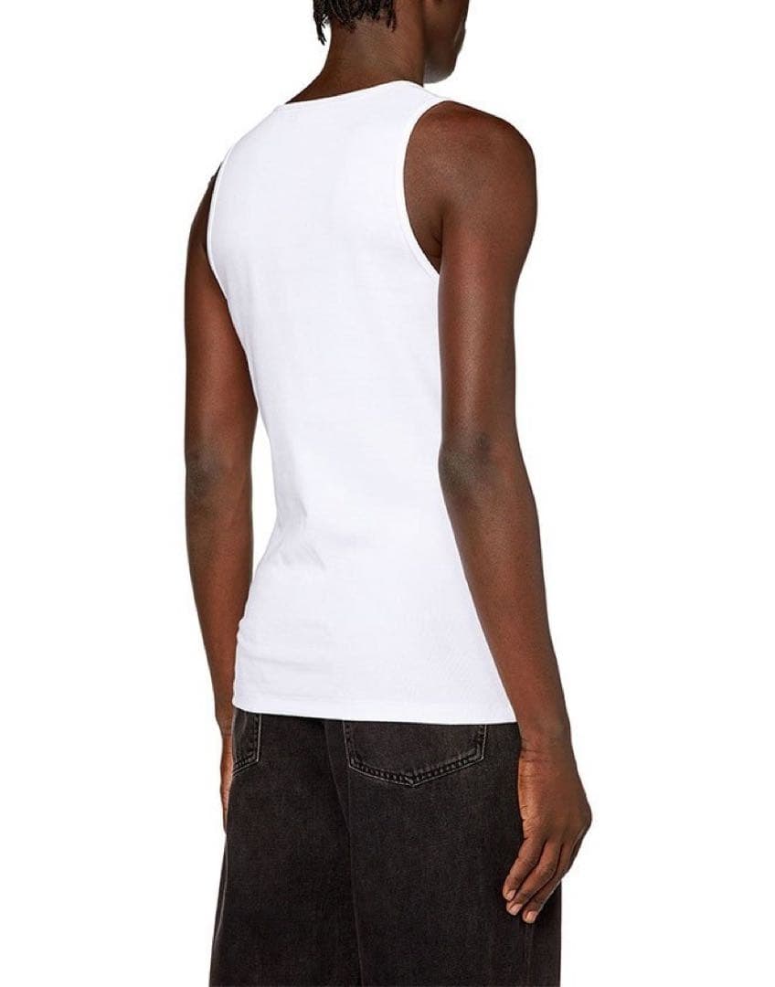 新品最安値 DIESEL T Lifty D ノースリーブTシャツ ロゴ