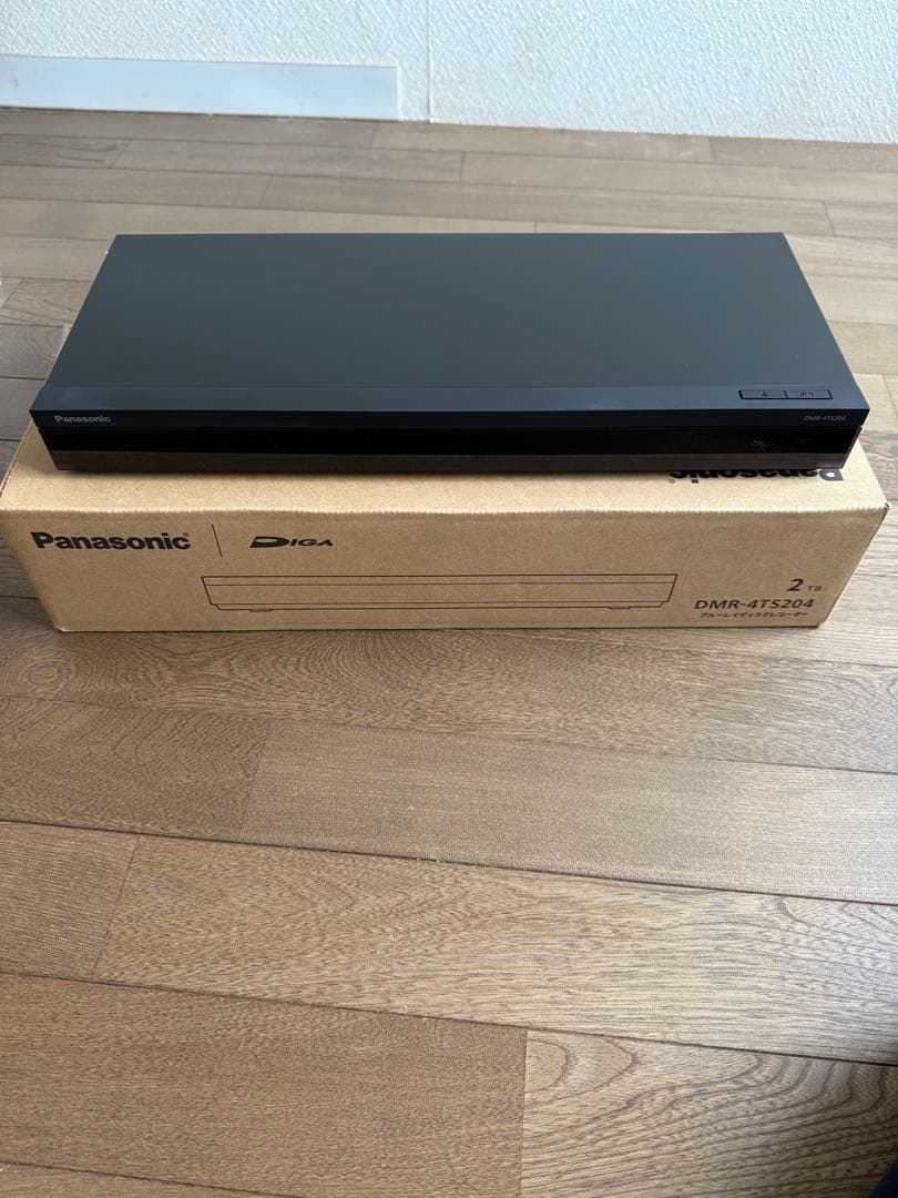 4K内蔵ディーガ 2TB DMR-4TS204 25年製 3番組同時録画