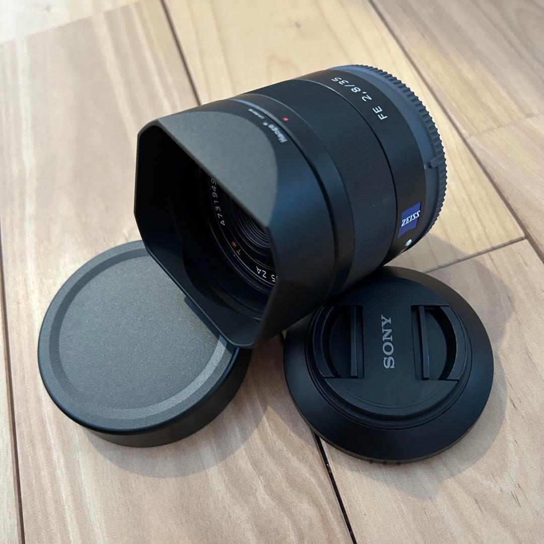 Sony zeiss FE35mm F2.8 ZA レンズフードおまけ付き